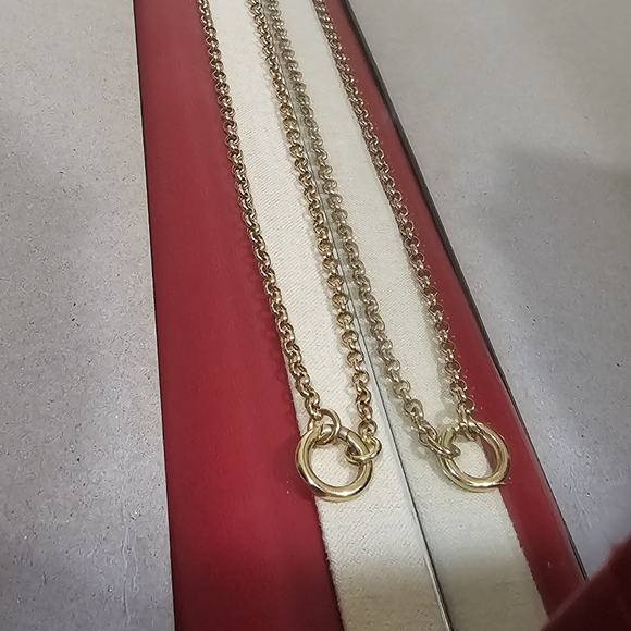 Rolo Chain Charm Necklace (20inches) - Picture 10 of 10